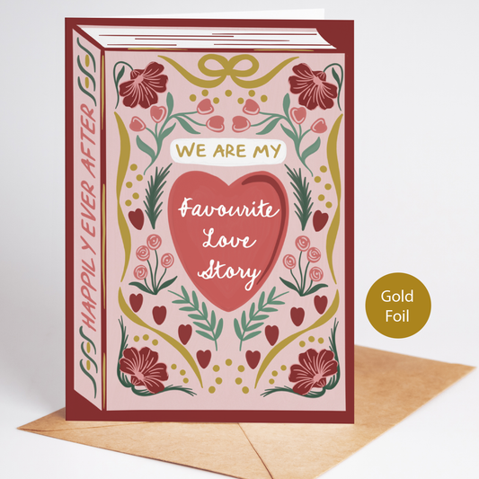 Bookish Favourite Love Story Card