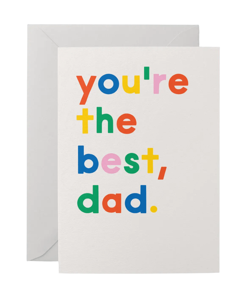 Best Dad Greeting Card