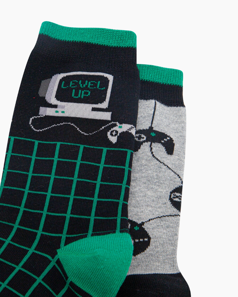Gaming Combed Cotton Odd Socks