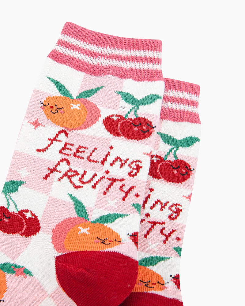 Feeling Fruity Combed Cotton Socks