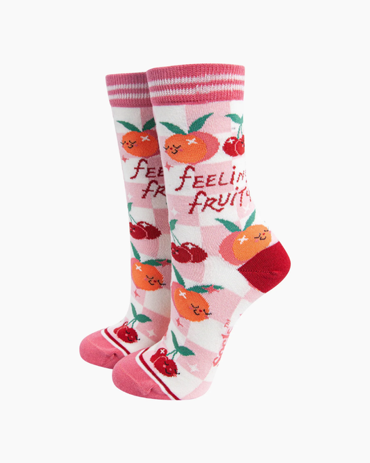 Feeling Fruity Combed Cotton Socks