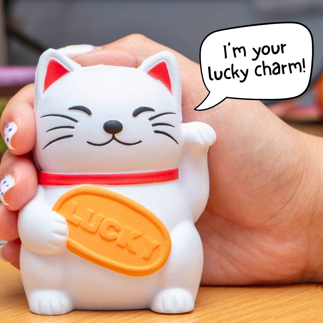 Squishy Lucky Cat Japanese Stress Toy