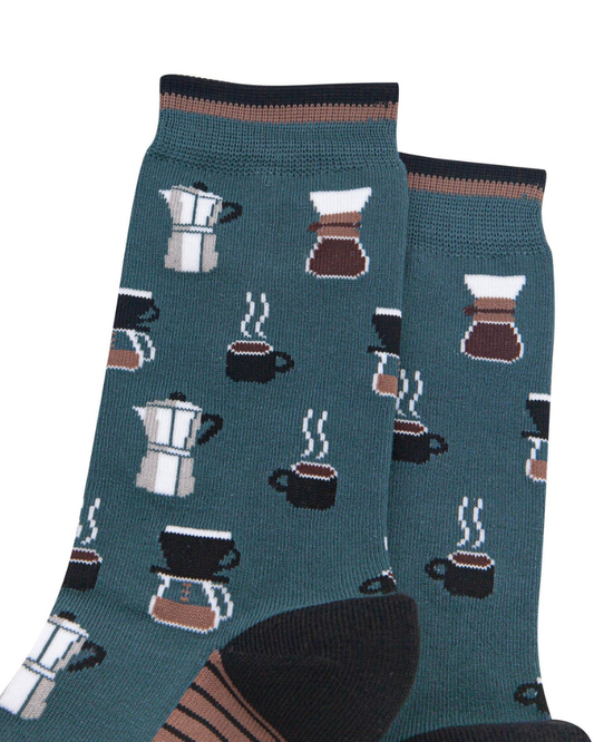 Barista Coffee Bamboo Socks