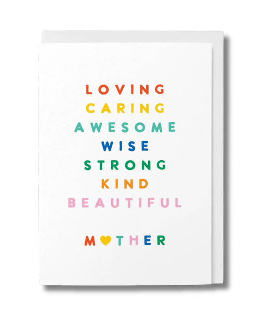 Beautiful Mother Greeting Card