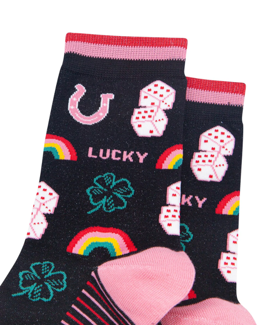 Lucky Symbols Bamboo Socks