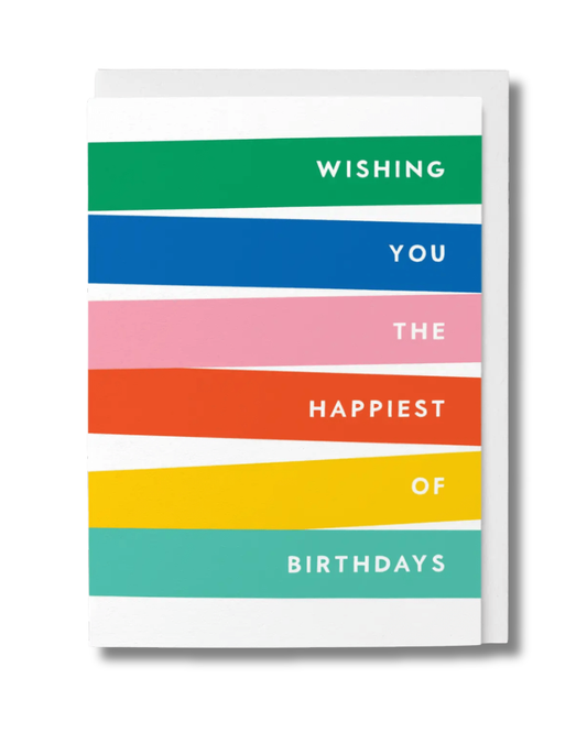 Happiest of Birthdays Card