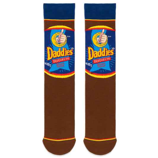 Daddies Brown Sauce Socks UK 8-11