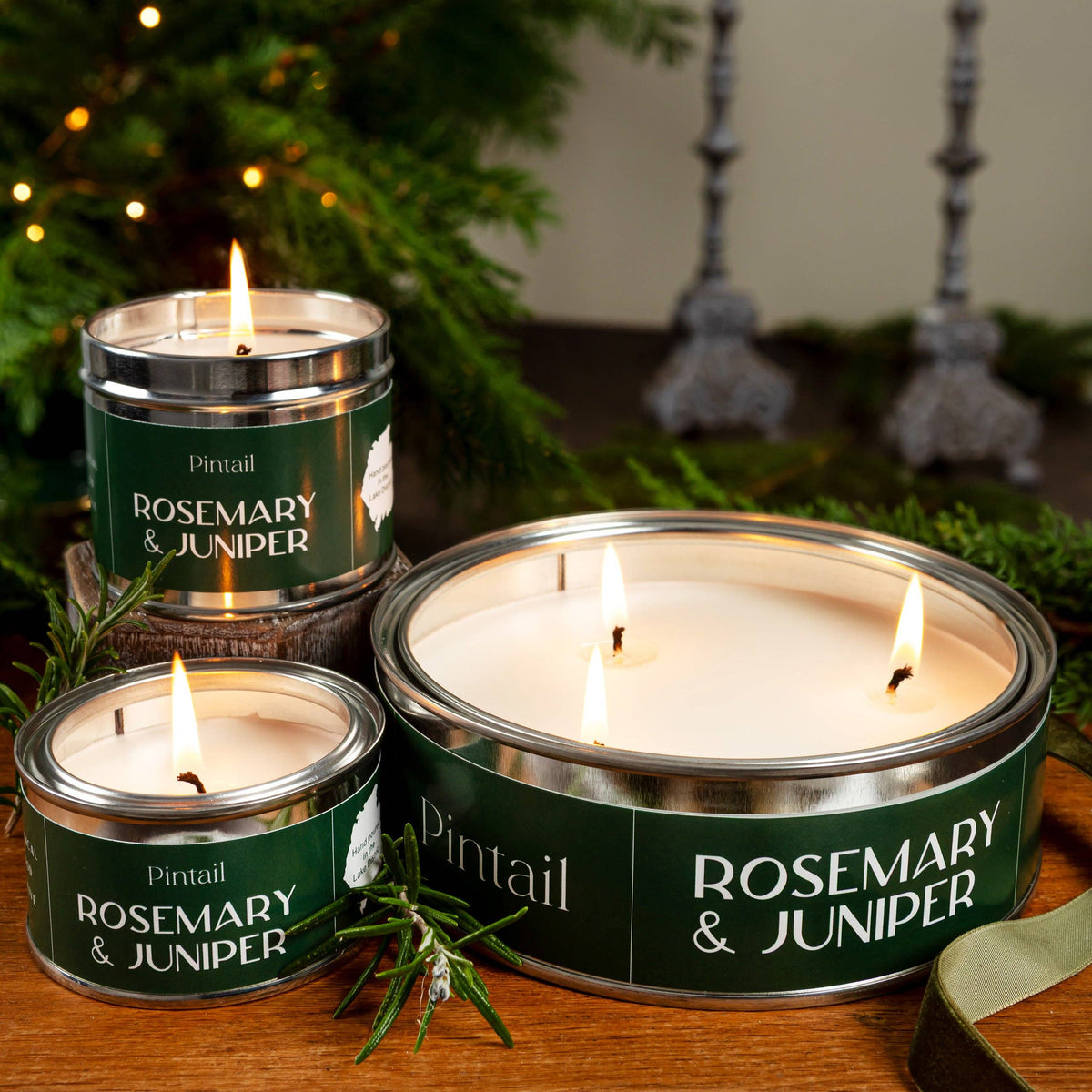 Rosemary & Juniper Paint Pot Candle