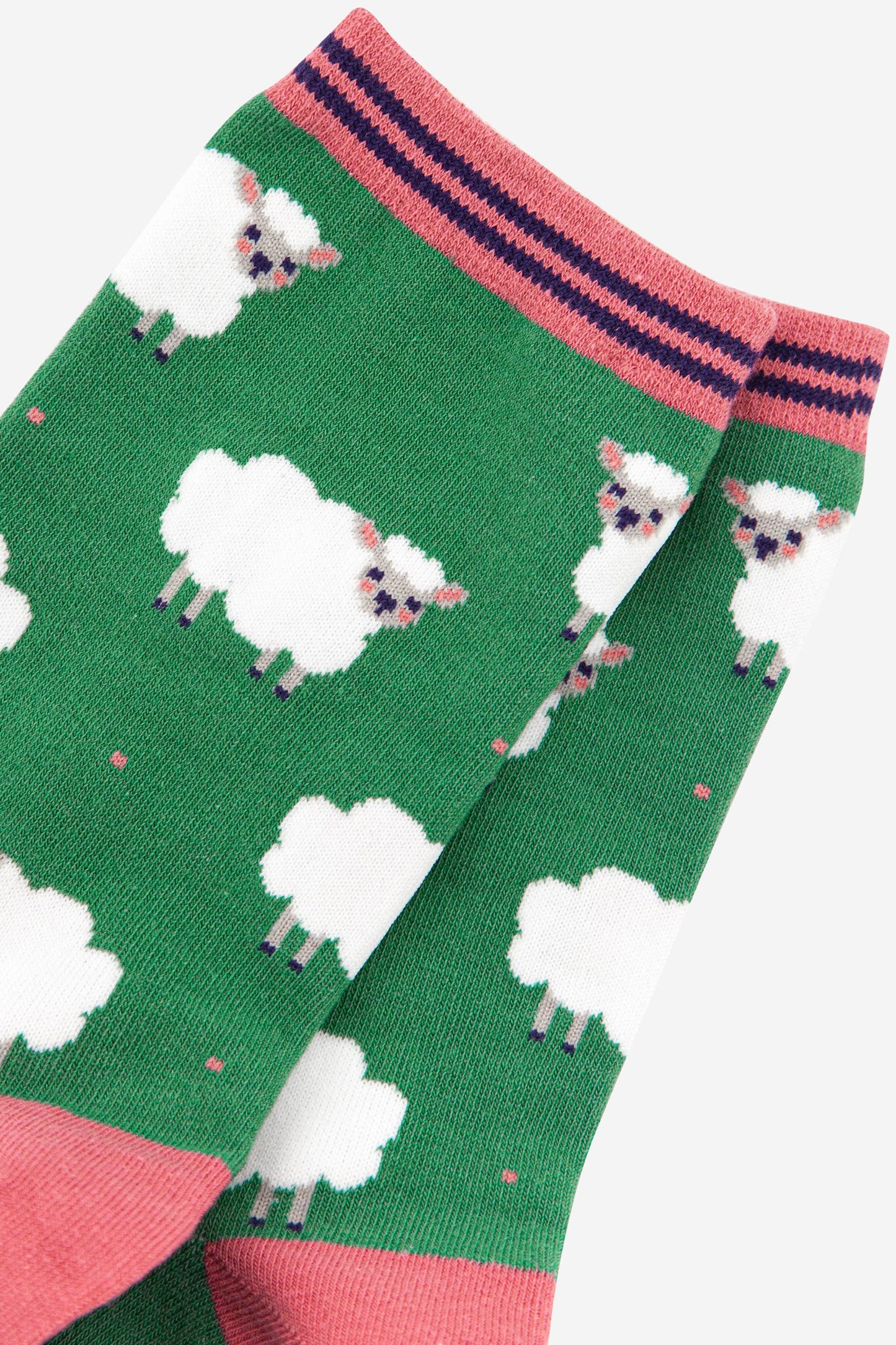 Wooly Sheep Bamboo Crew Socks
