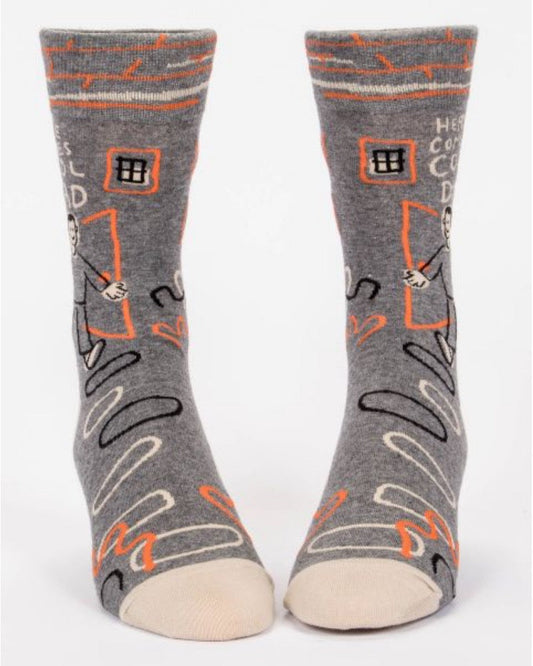 Here Comes Cool Dad Crew Socks