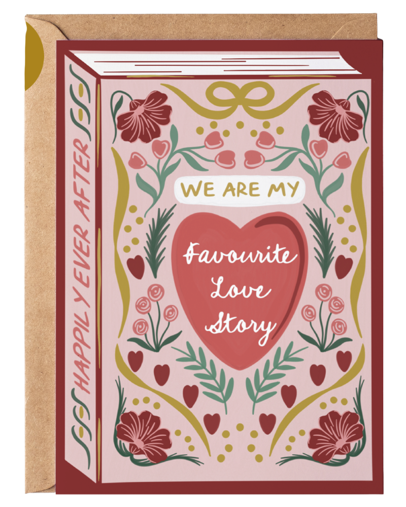 Bookish Favourite Love Story Card