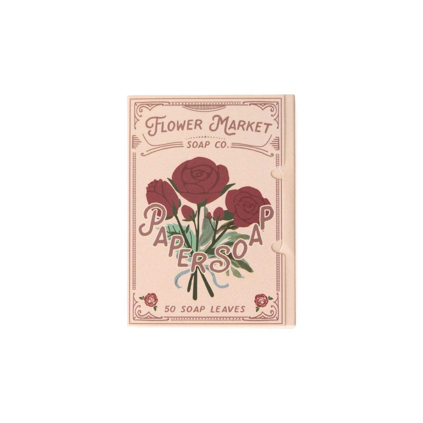 Rose Scent Paper Soap - 50 Sheets