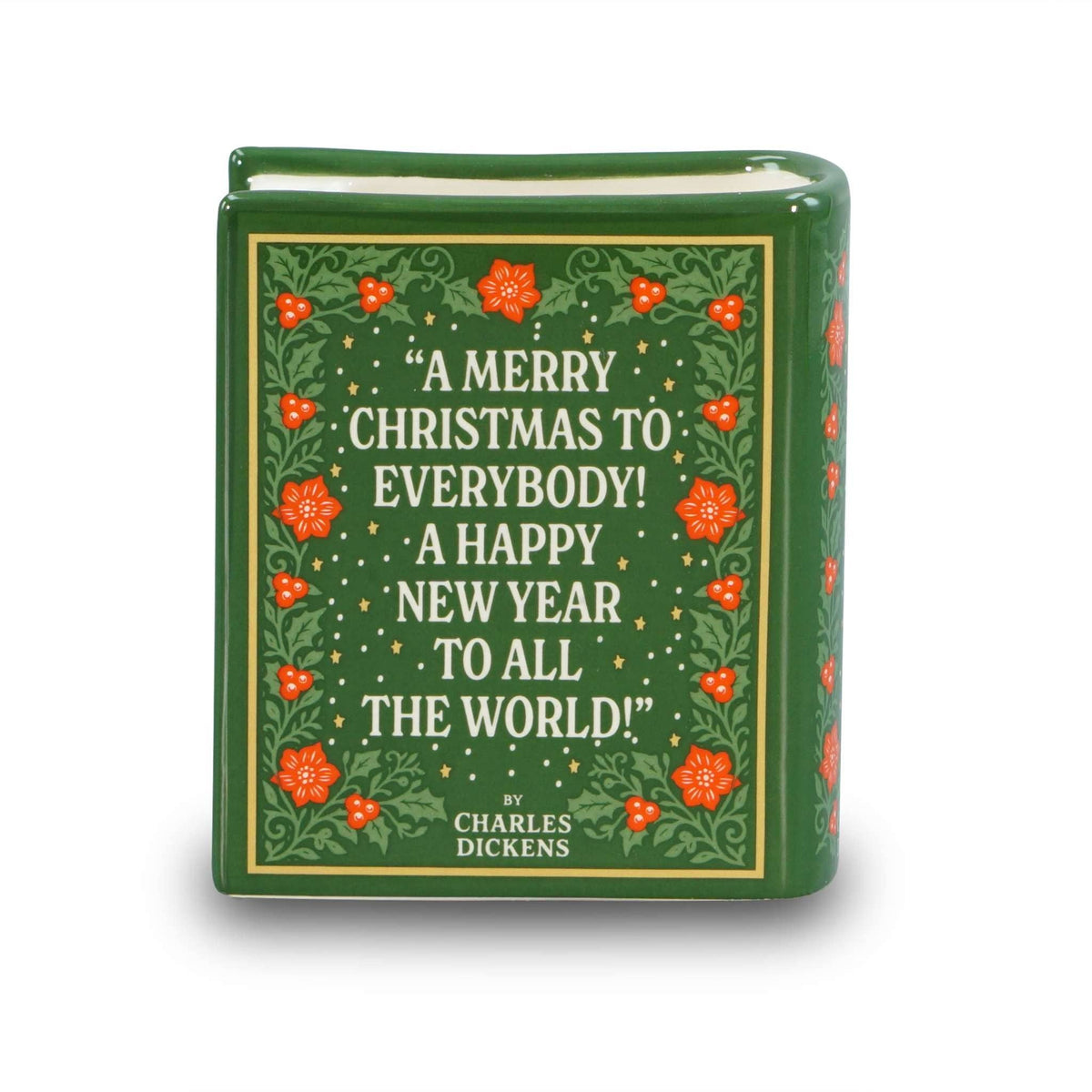 A Christmas Carol Book Plant Pot