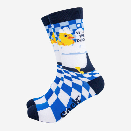 What the Duck Combed Cotton Socks