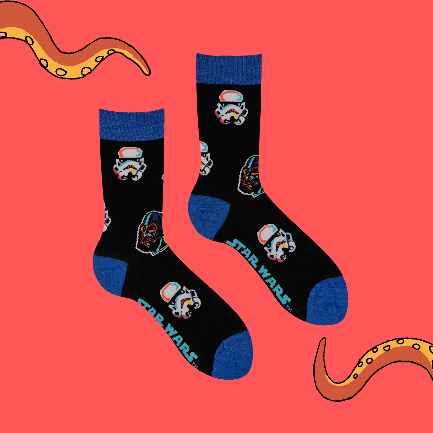 Star Wars Dark Side Crew Socks