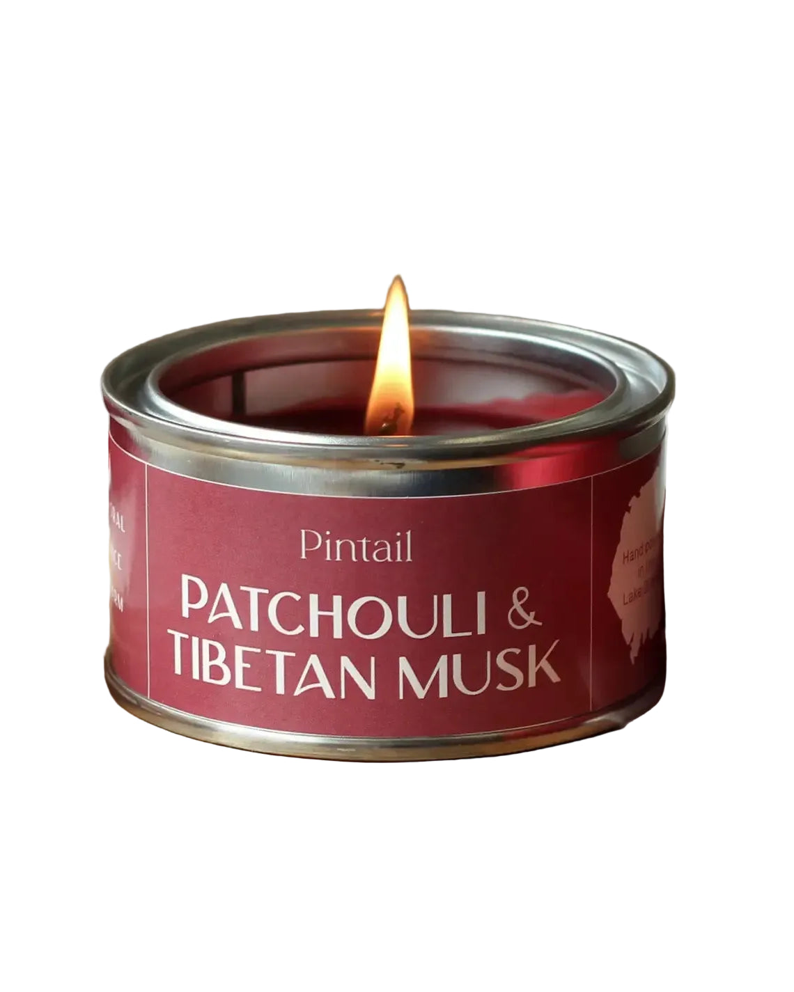 Patchouli and Tibetan Musk Paint Pot Candle