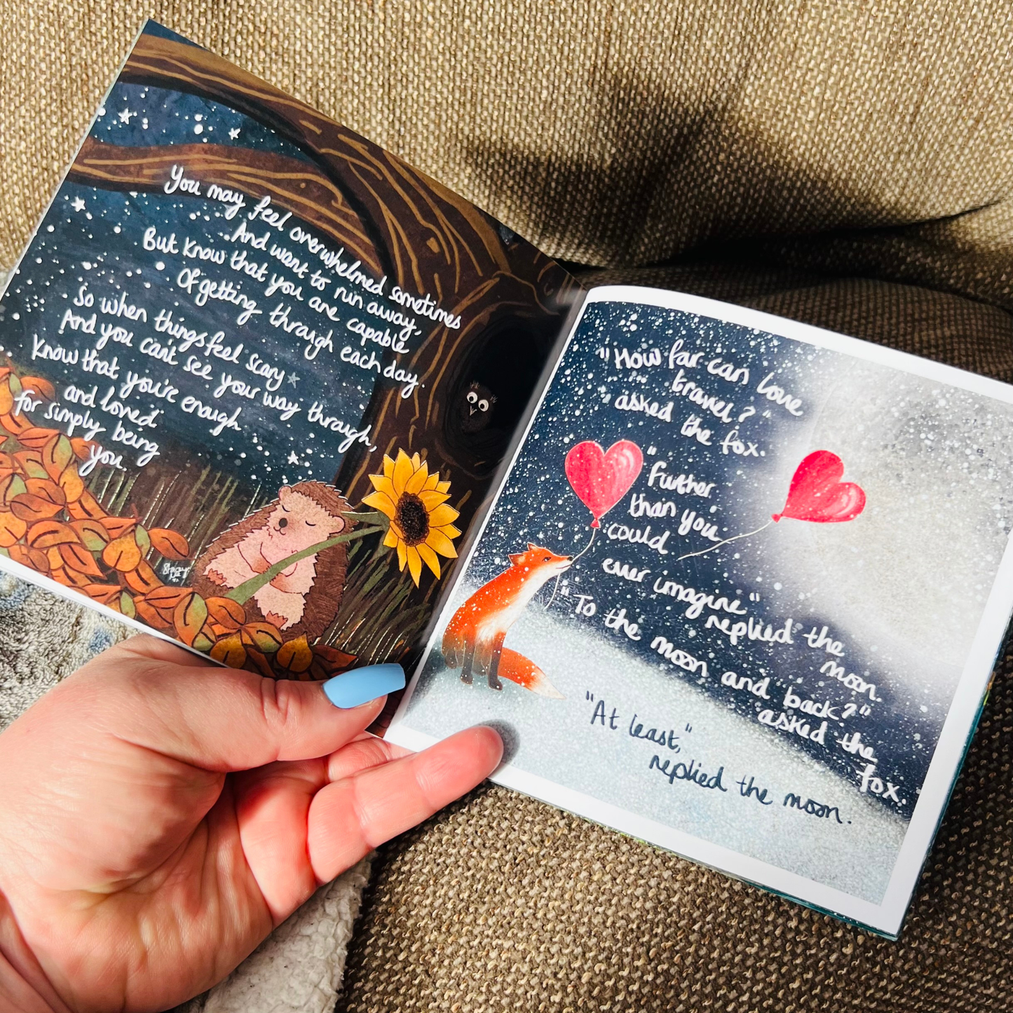 A Hug In A Book Mini Book