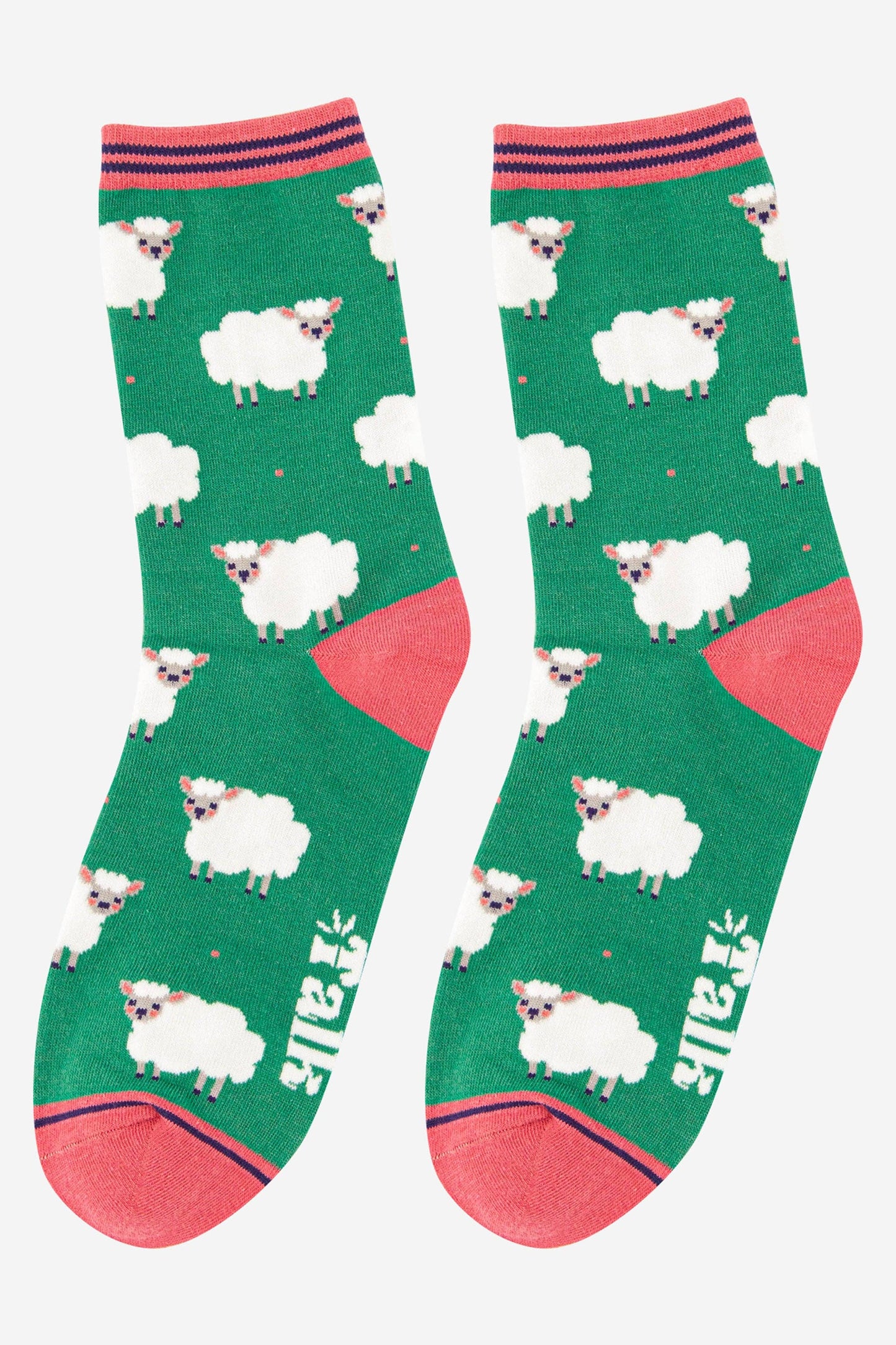 Wooly Sheep Bamboo Crew Socks