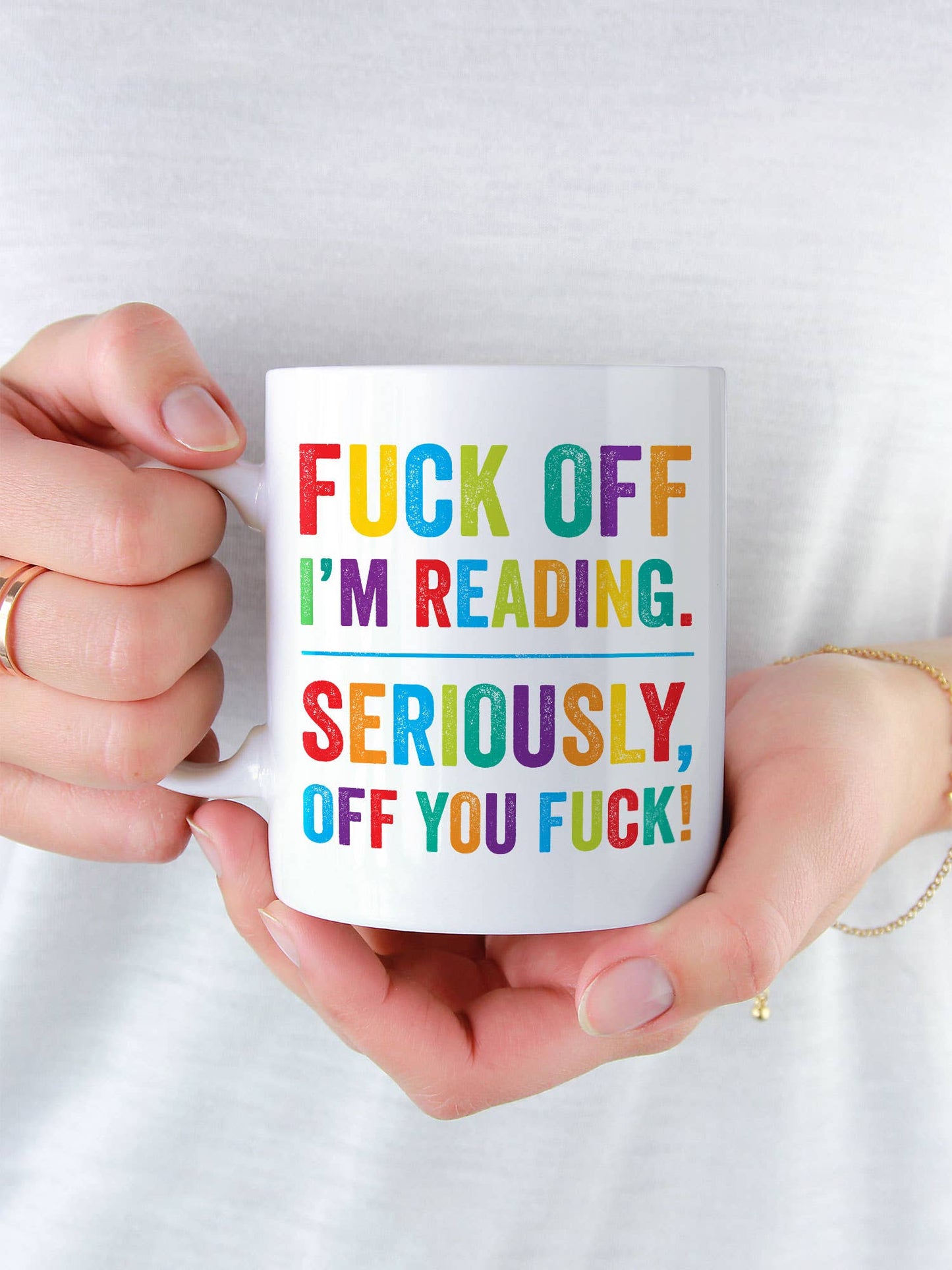 Fuck Off I'm Reading Mug