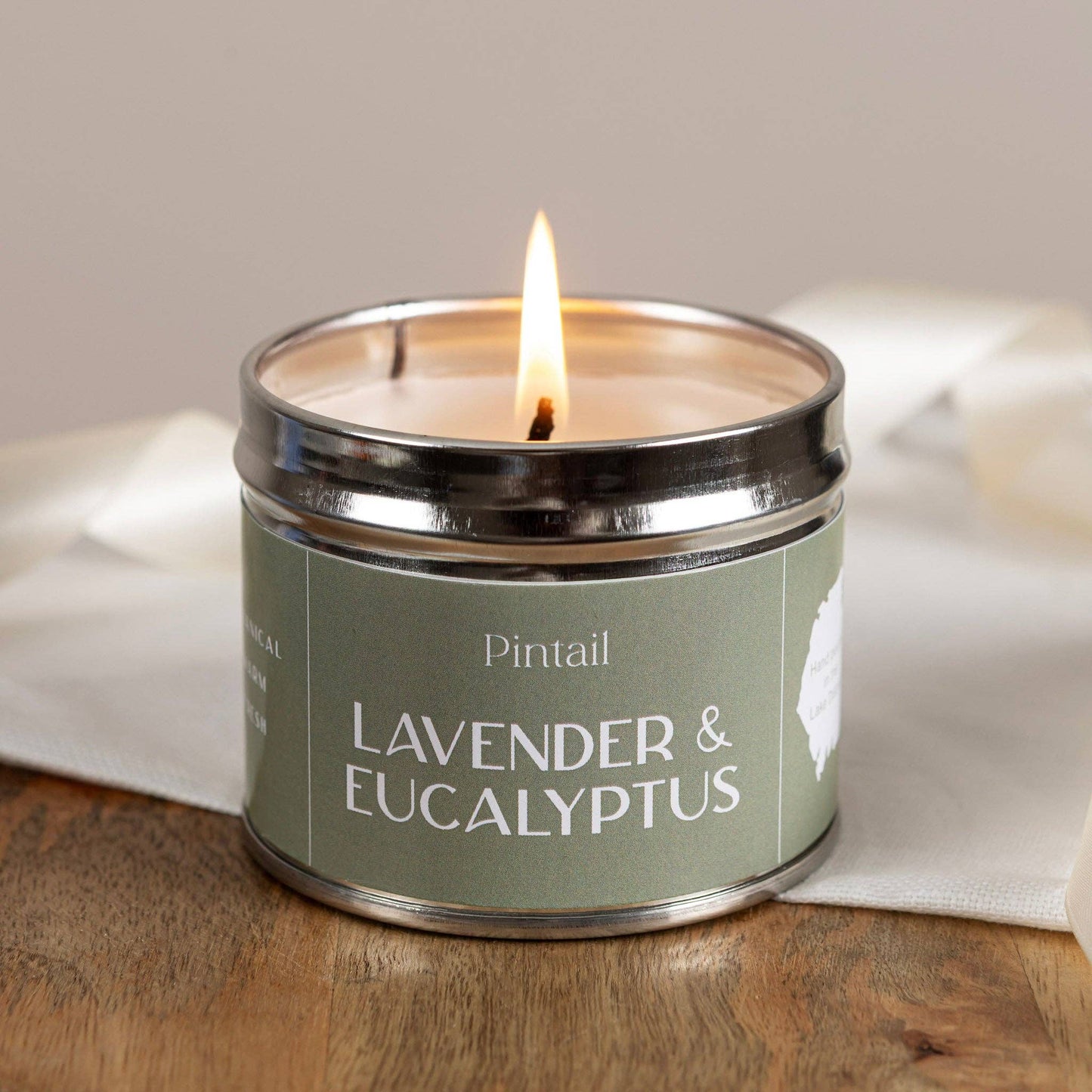 Lavender & Eucalyptus Classic Tin Candle
