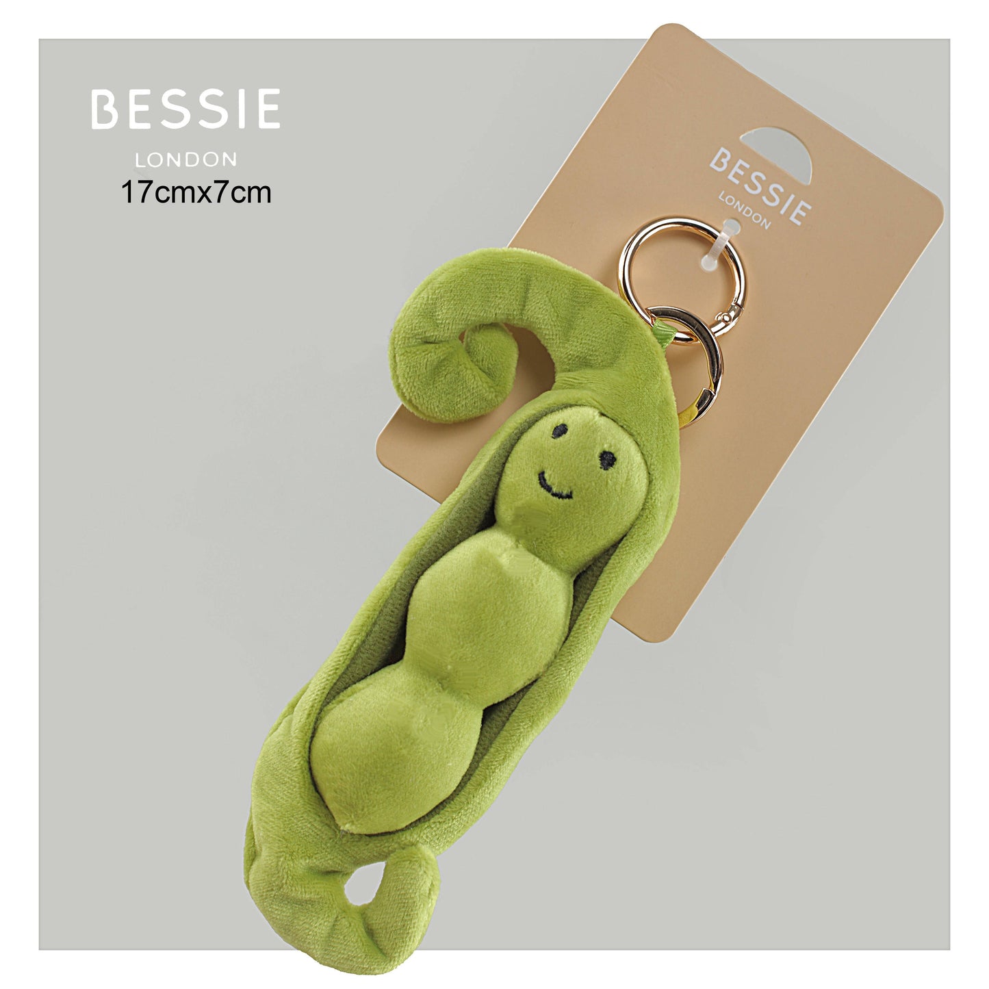 Plush Broad Bean Bag Charm