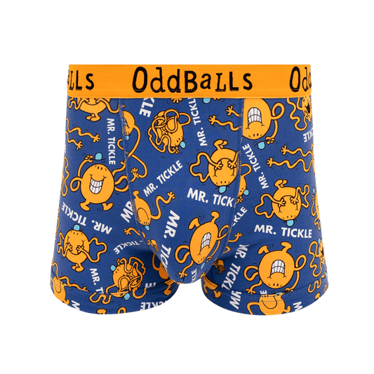 Mr Tickle Mr Men Mens Cotton Boxer Shorts
