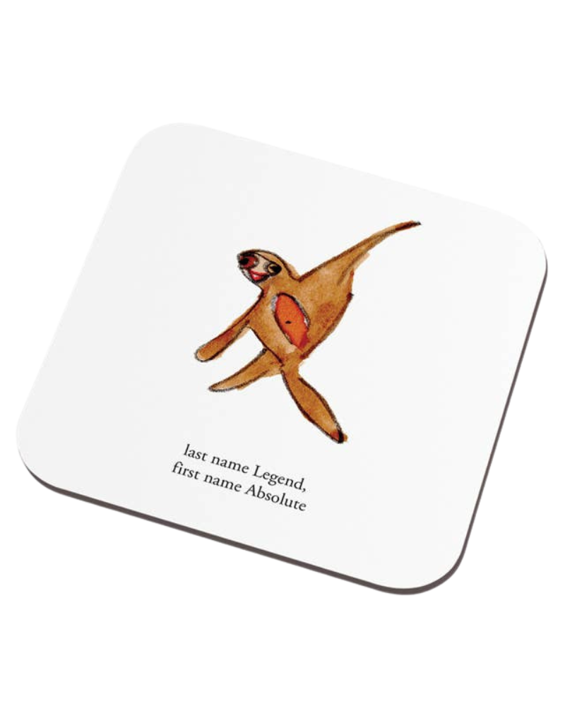 Absolute Legend Sloth Coaster