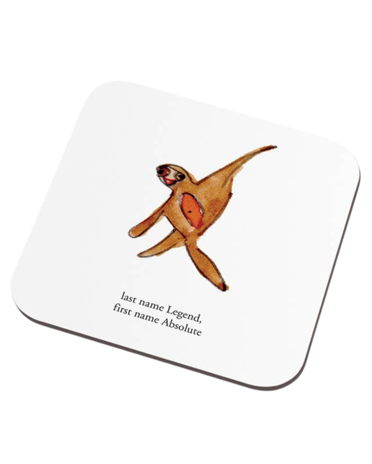 Absolute Legend Sloth Coaster