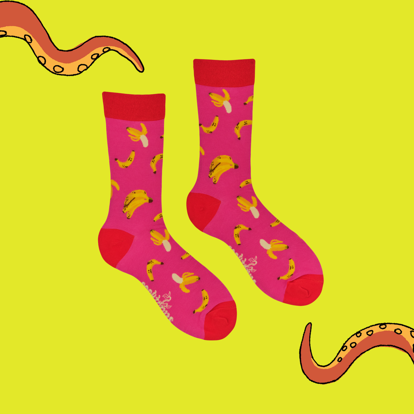 This Sock Is Bananas Bamboo Crew Socks