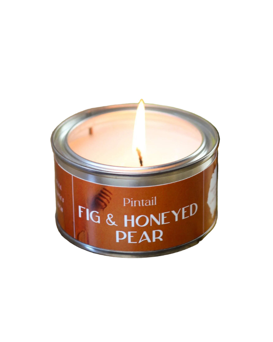 Fig & Honeyed Pear Paint Pot Candle