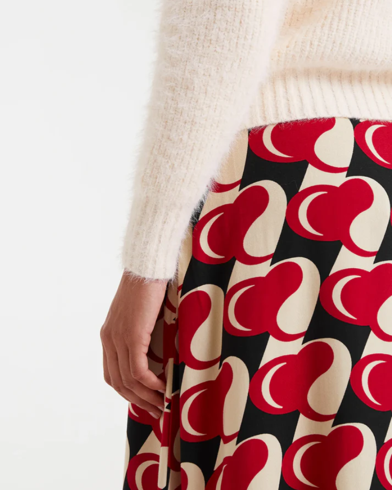 White Fuzzy Knit Jumper by Compania Fantastica