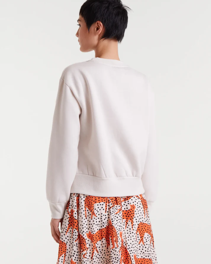 Cat Lover Print Sweatshirt by Compania Fantastica