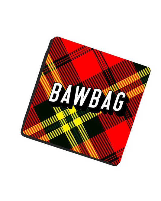 Bawbag Tartan Coaster