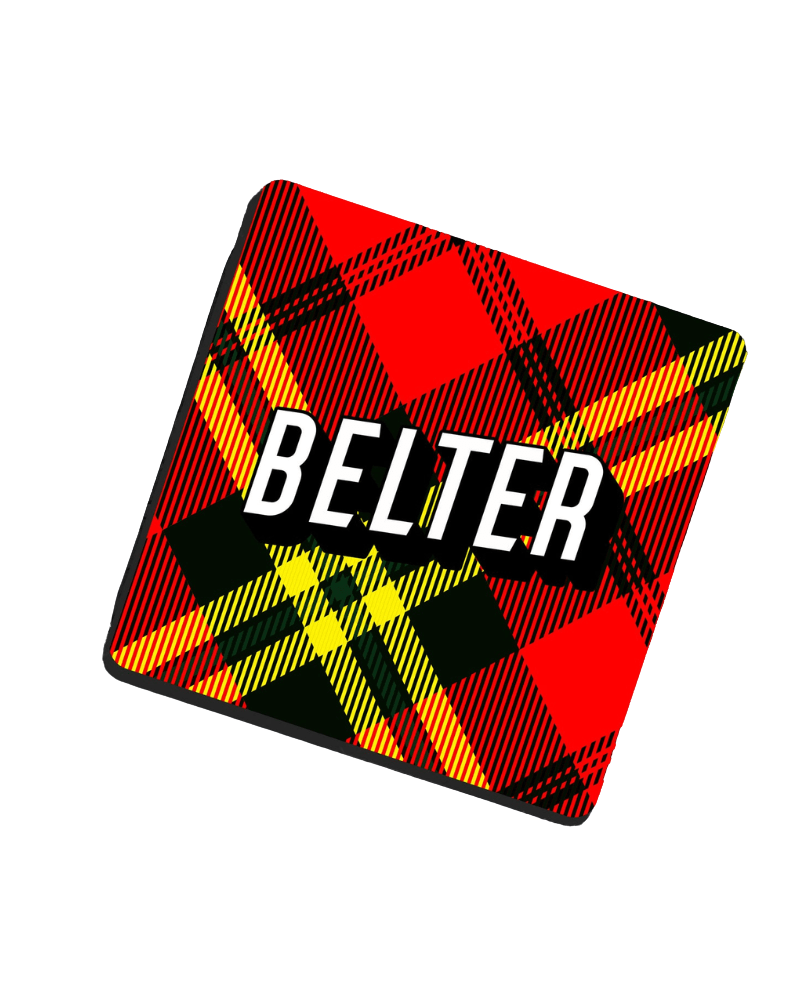 Belter Tartan Coaster