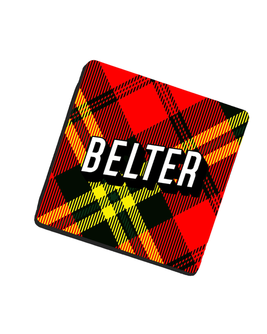 Belter Tartan Coaster