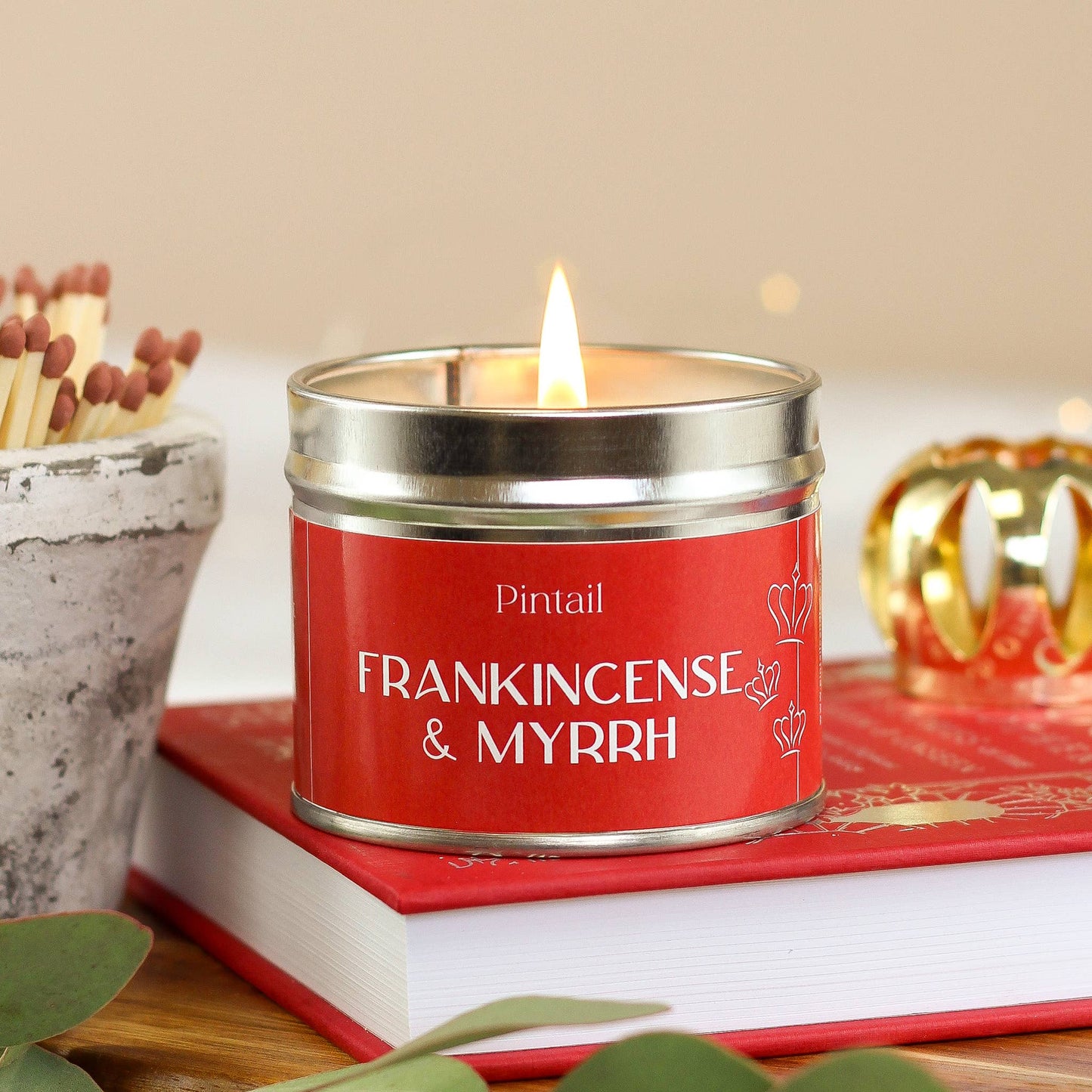 Frankincense & Myrrh Classic Tin Candle