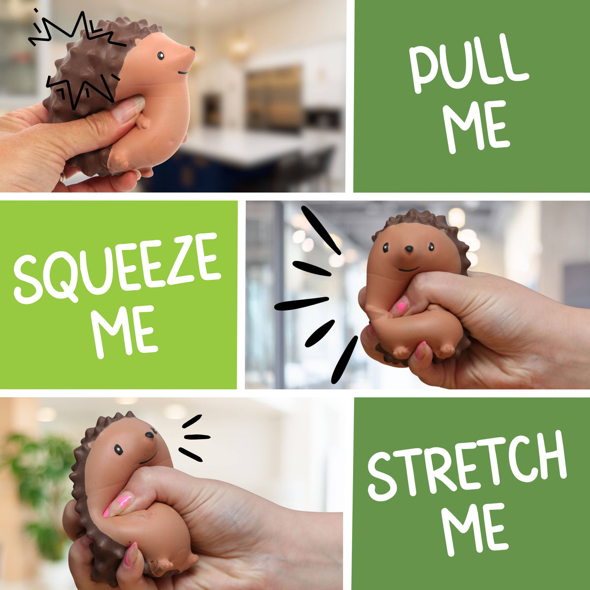 Squishy Stress Hog Hedgehog Stress Toy
