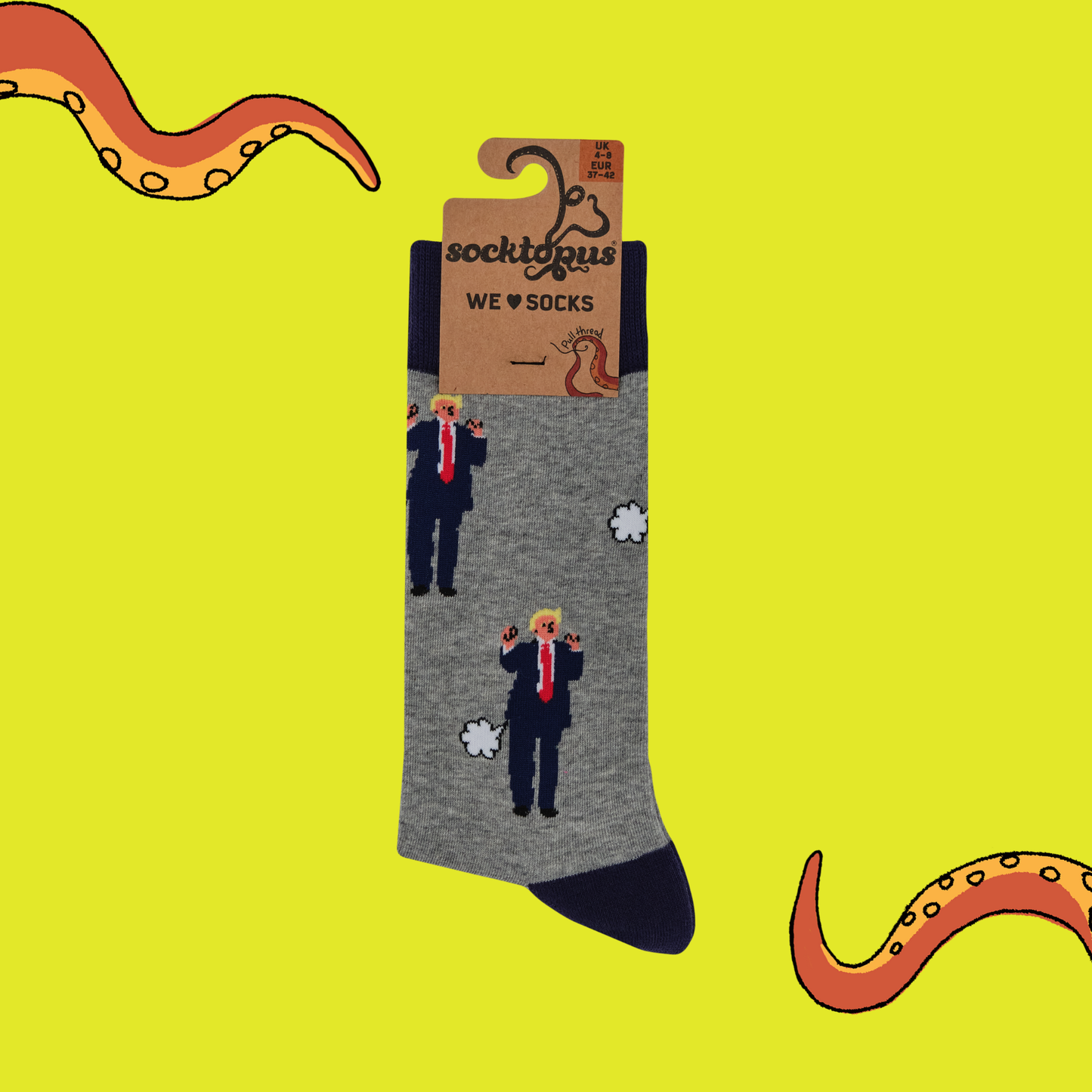 Trumping Trump Crew Socks