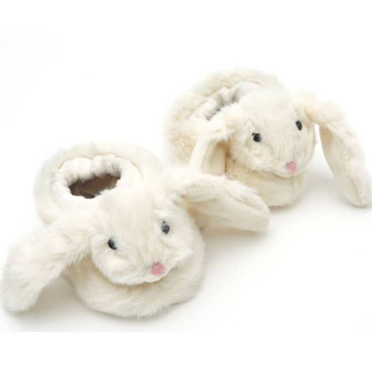Bunny Baby Soft Slippers 0 to 6 Months in Cream