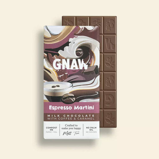 Espresso Martini Coffee Milk Chocolate Bar | 80g