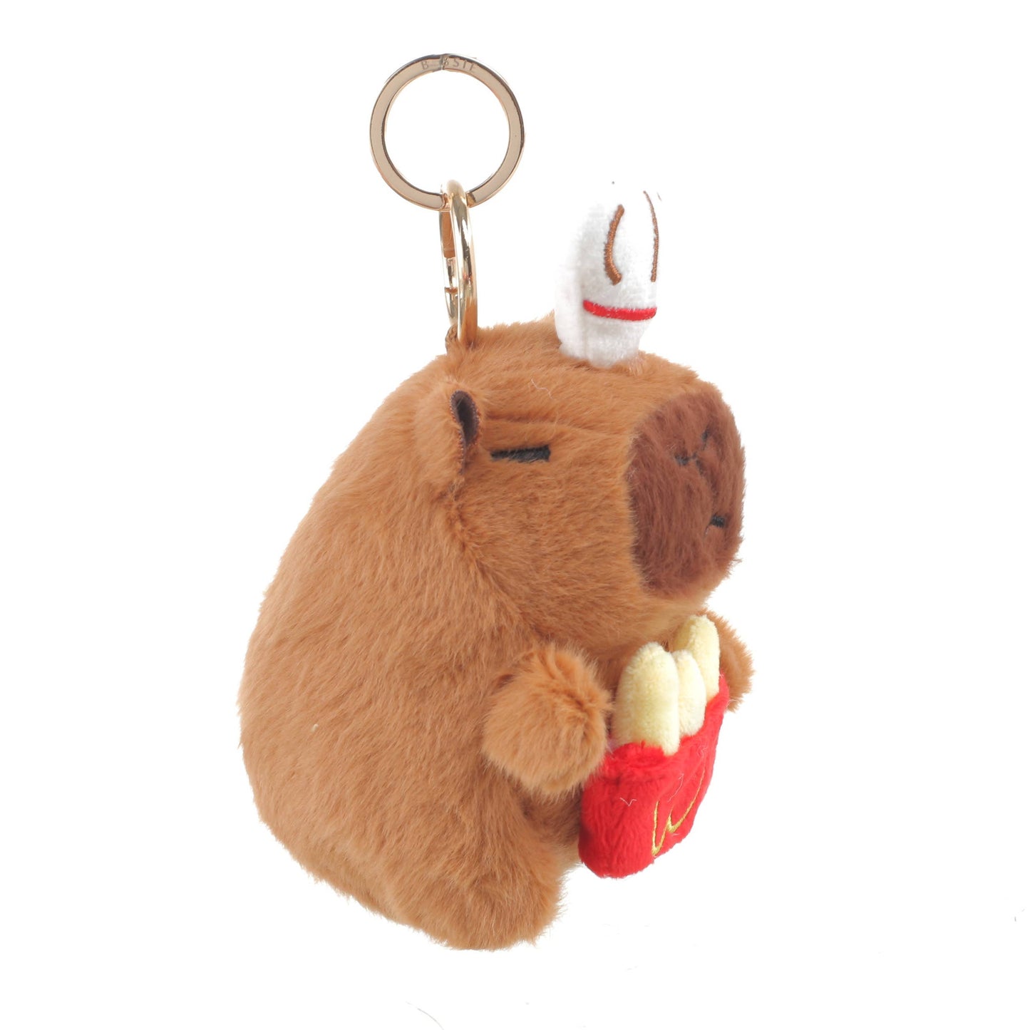 Plush Capybara Chips Bag Charm