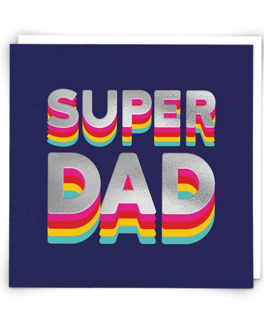 Dad Rainbow Greetings Card
