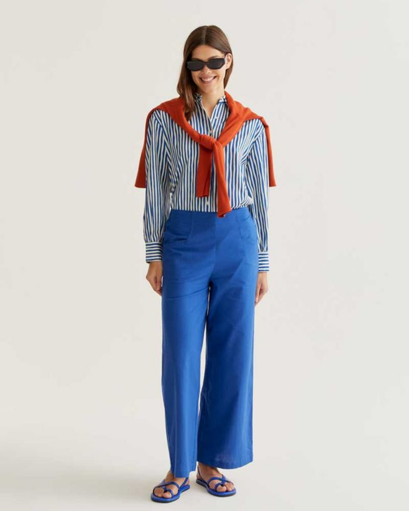 Blue Stripe Shirt by Compania Fantastica