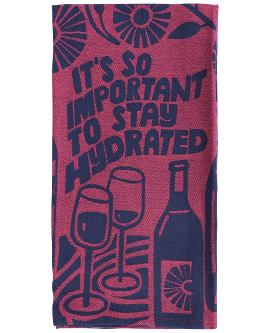 Stay Hydrated Tea Towel
