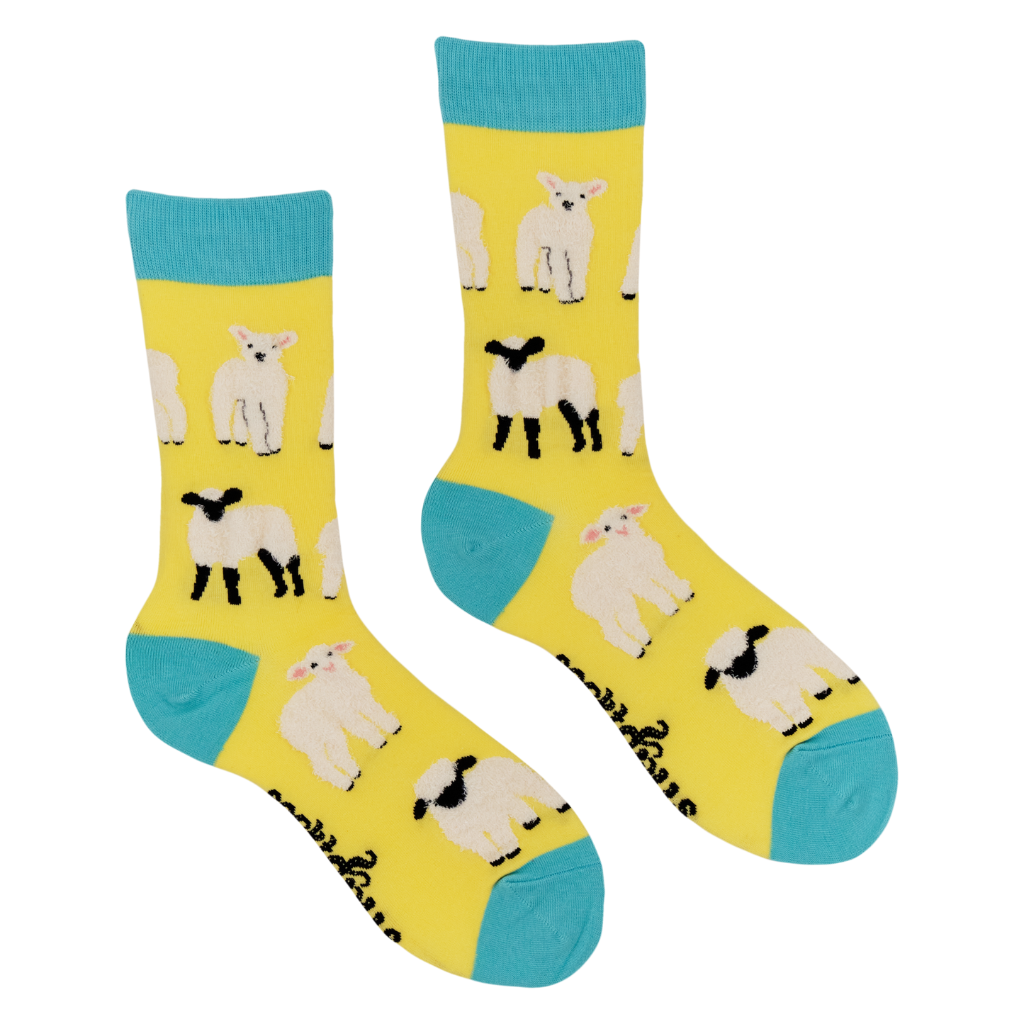 Fluffy Lambs Crew Socks