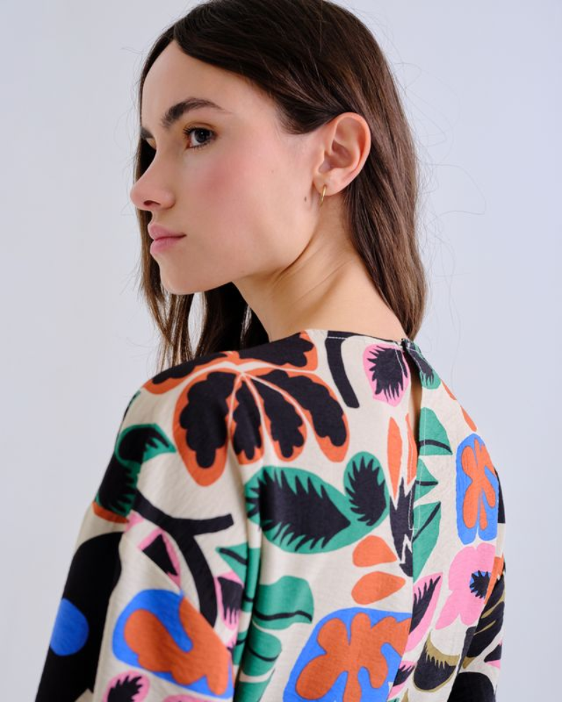 Neo Floral Print Dress Compania Fantastica