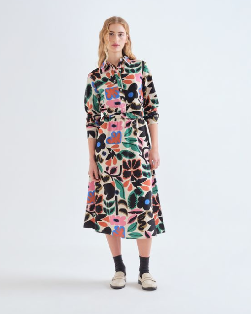 Neo Floral Print Shirt Compania Fantastica