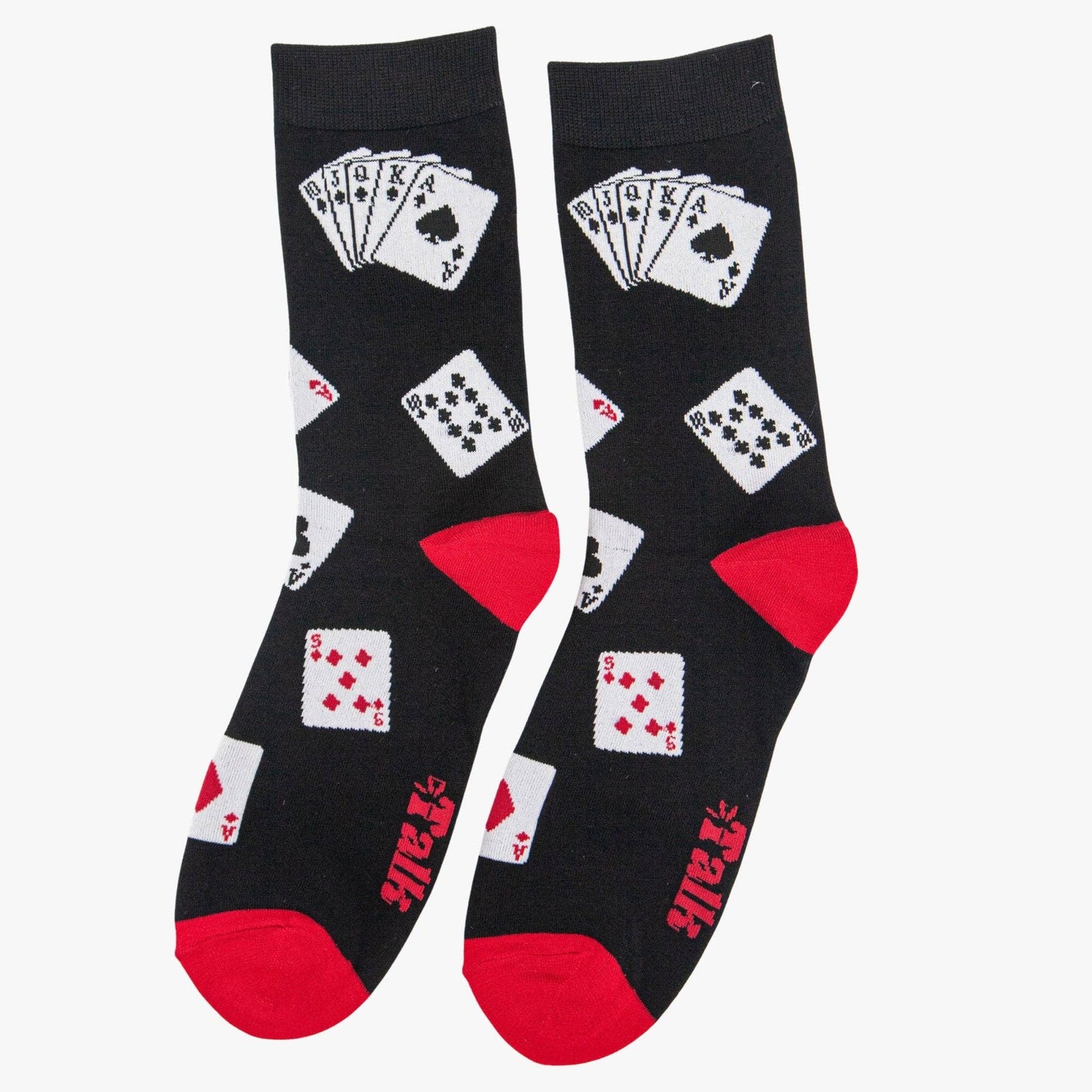 Poker Cards Bamboo Socks