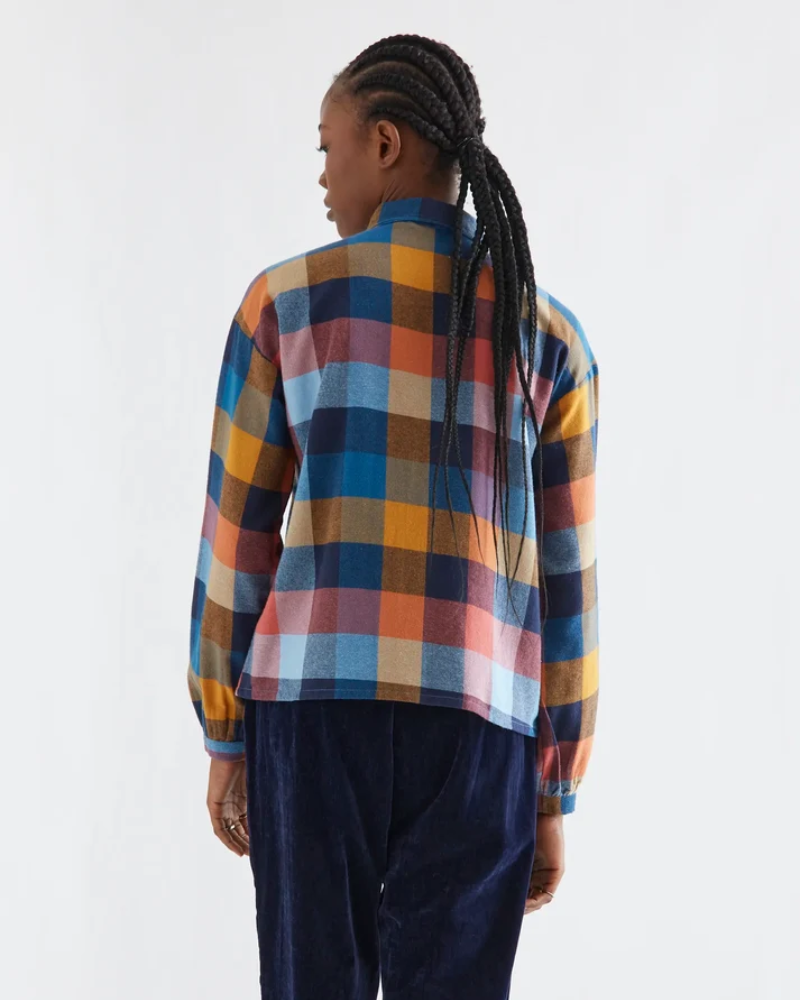 Autumn Colours Plaid Checked Shirt Compania Fantastica