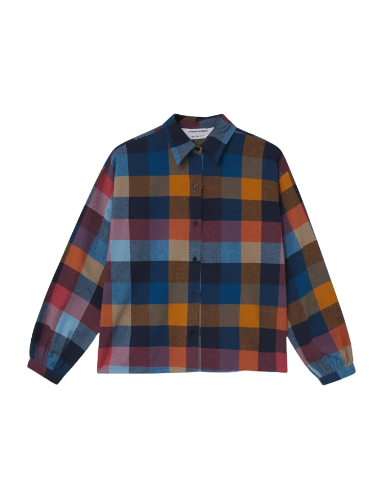 Autumn Colours Plaid Checked Shirt Compania Fantastica